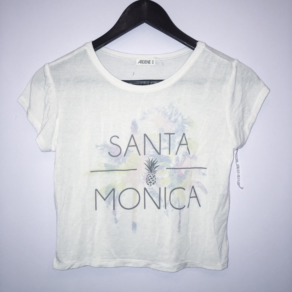 graphic crop top